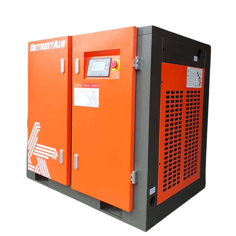 CZ Series Air Screw Compressor Variable Speed Drive 20Hp / 15Kw 77Cfm 8Bar