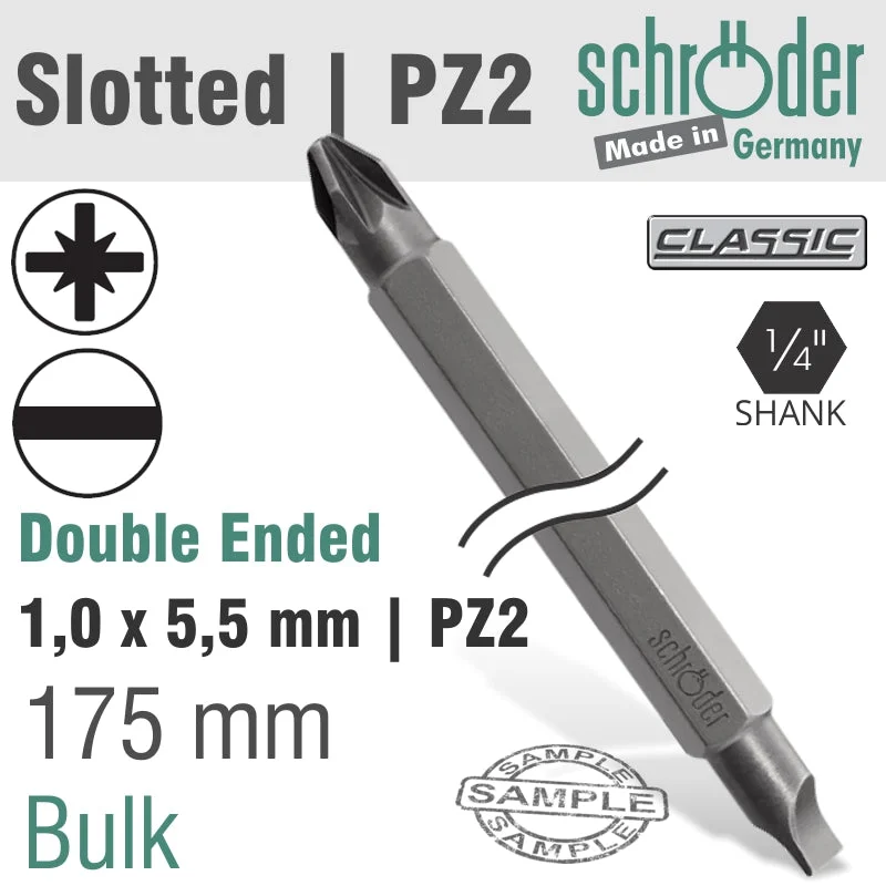 D/E 1.0X5.5SL X PZ2 175MM BIT