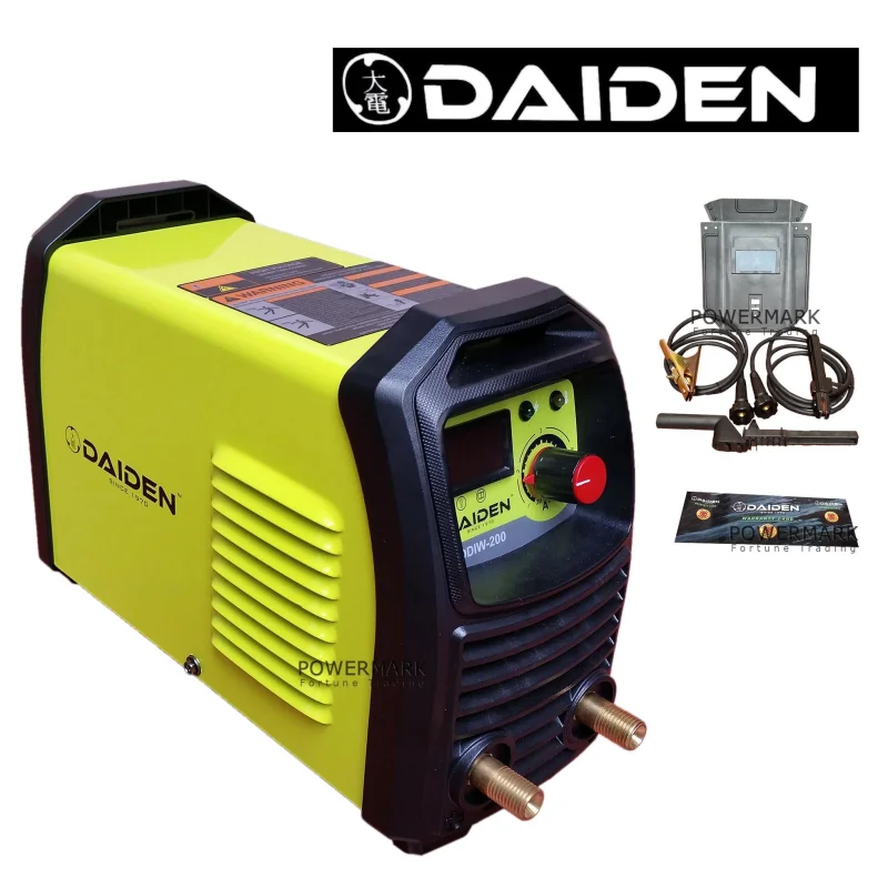 DAIDEN DDIW-200 Digital Inverter MMA Welding Machine 200 Amperes
