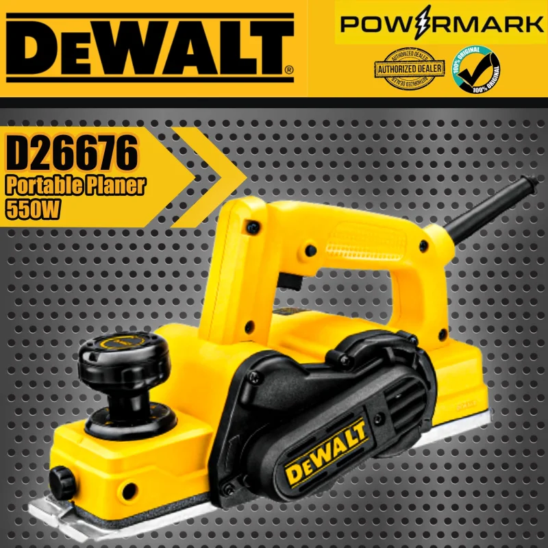 DeWalt D26676 Portable Planer 550W