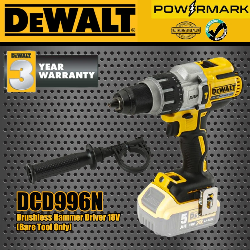 DEWALT DCD996N Brushless Hammer Driver 20V (Bare Tool )