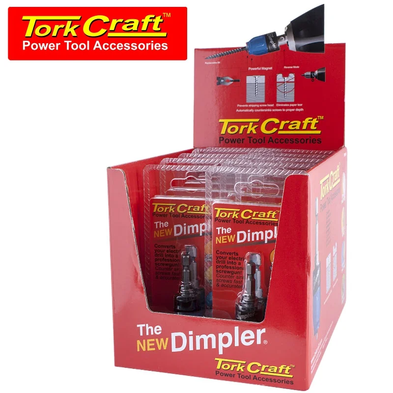 DIMPLER DRYWALL DRIVER DISPLAY BOX EMPTYREFILL 10 X DIM001