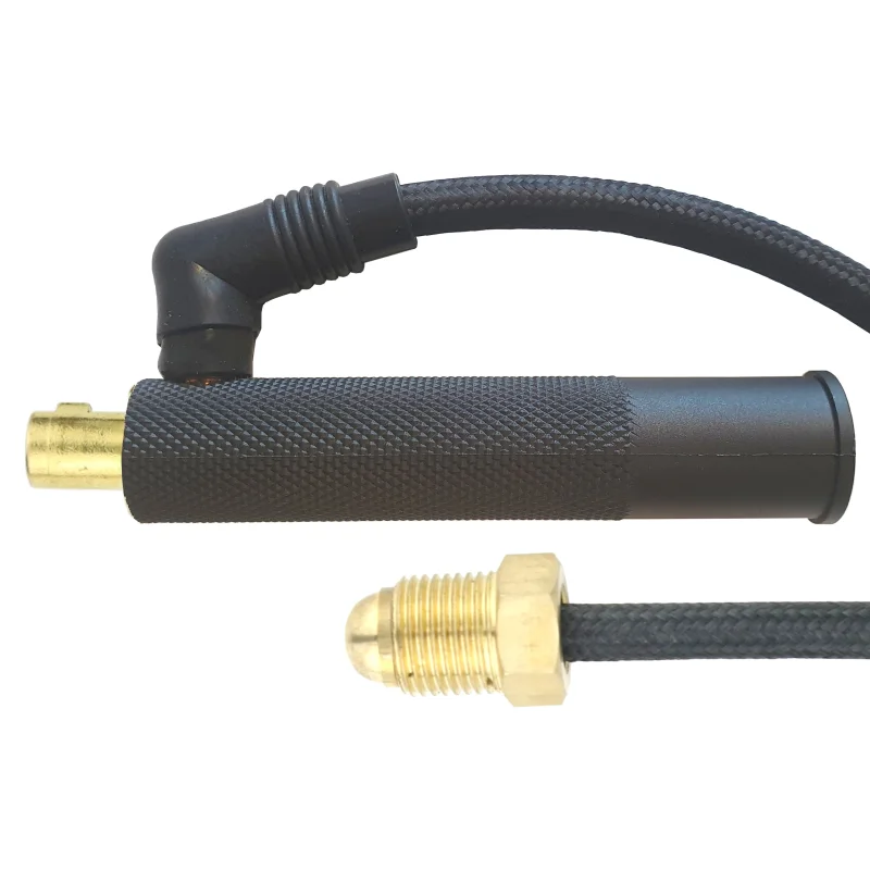 Dinse 10-25 TIG Torch Plug with Argon gas hose for 9 & 17 Series – LDTS-917F