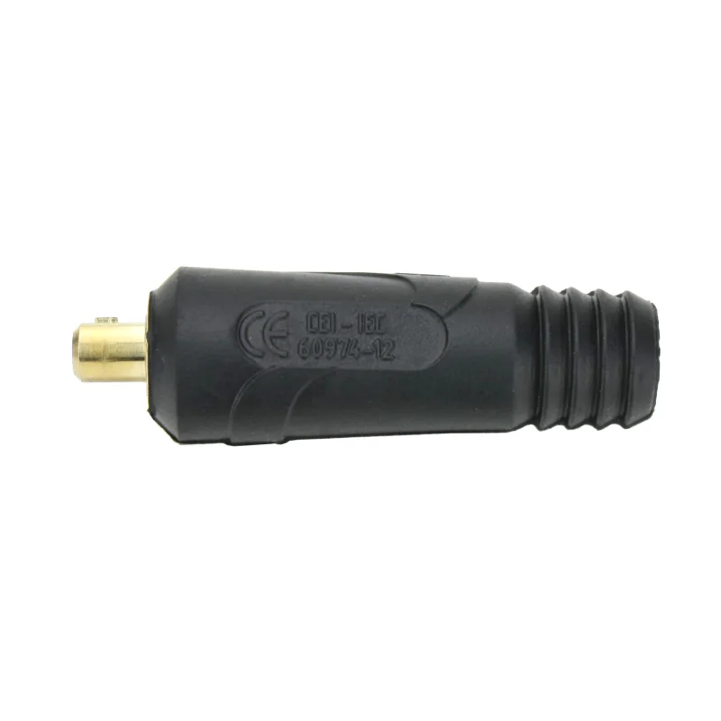 Dinse Style Welding Cable Plug Connector Different Sizes 10-25, 35-70 and 70-95