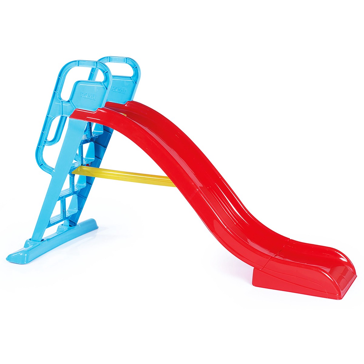 DOLU Big Splash Slide for Indoor or Outdoor Use, Water Connection Feature, Red