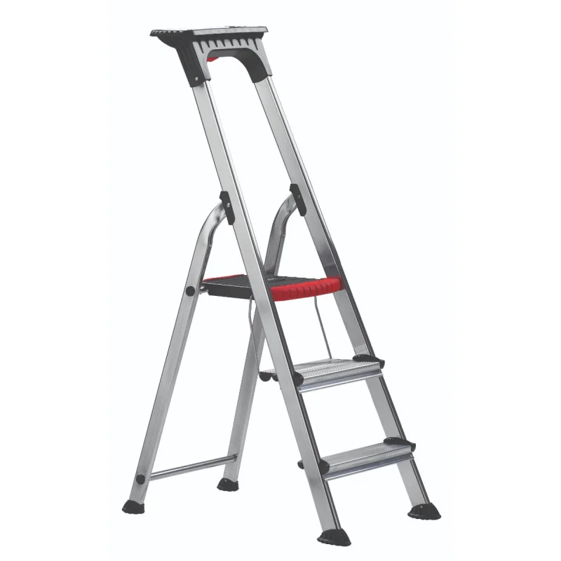 Double Decker Trade Platform Step Ladder – 3 Tread
