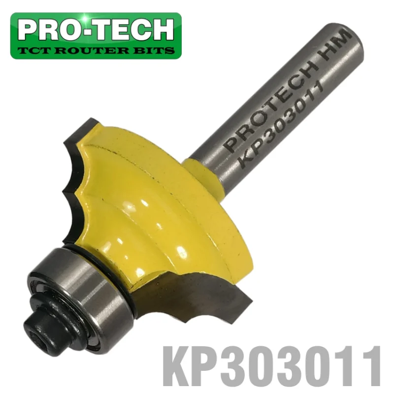DOUBLE ROUNDBIT 1 1/8′X 1/2′ RADIUS 5/32′ 1/4′ SHANK