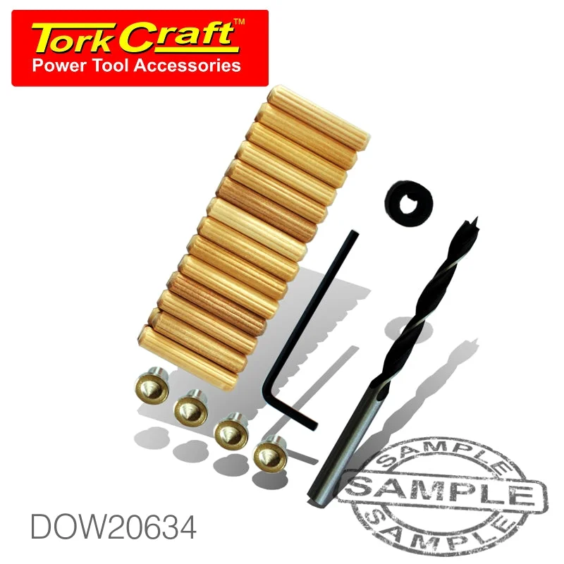 DOWEL KIT 6MM – 34 PIECE