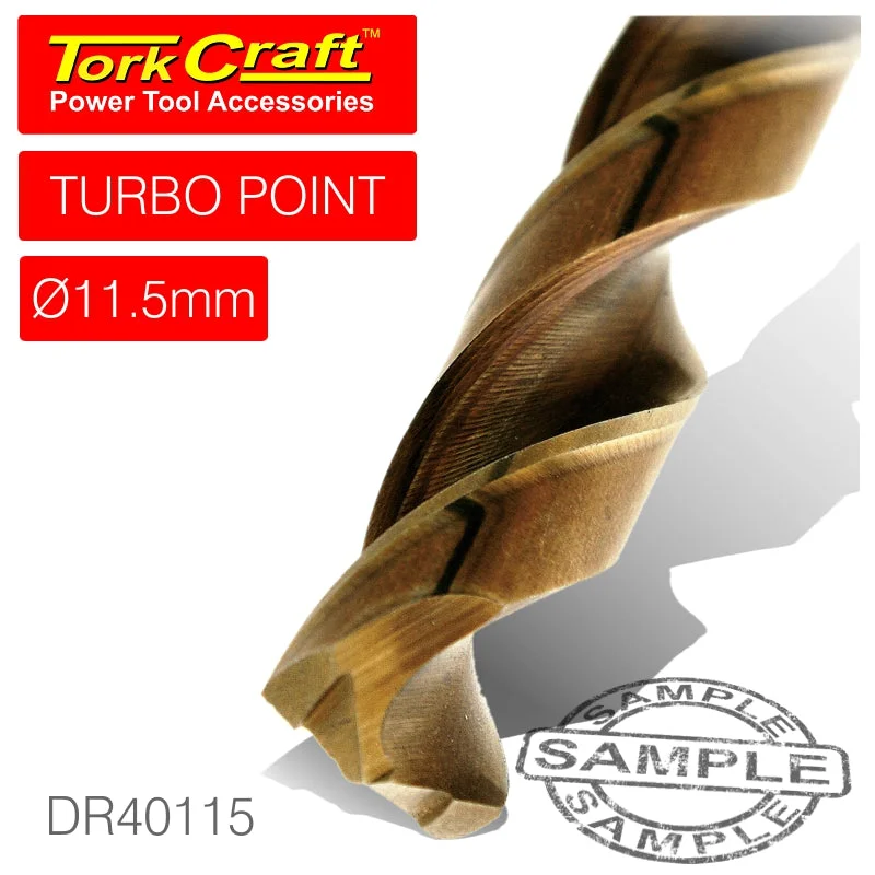 DRILL BIT HSS TURBO POINT 11.5MM 1/CARD