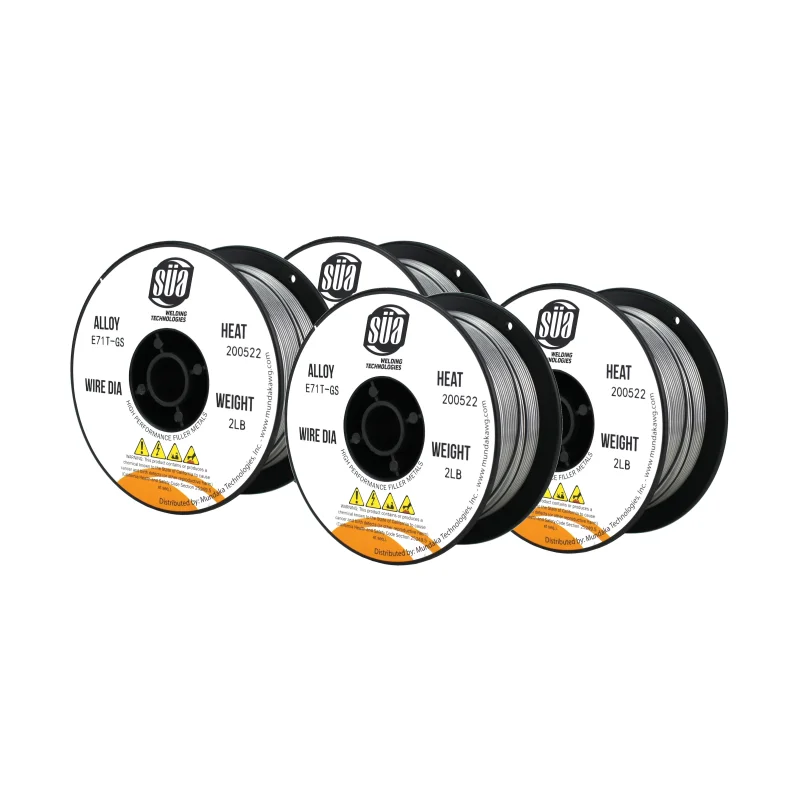 E71T-GS – Fluxcored MIG Wire – GASLESS – 2 Lb