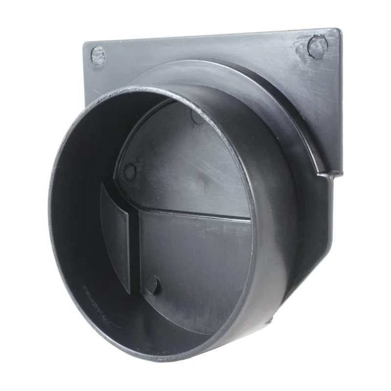 End Outlet Connector for Black Plastic Drain UA-100 Series
