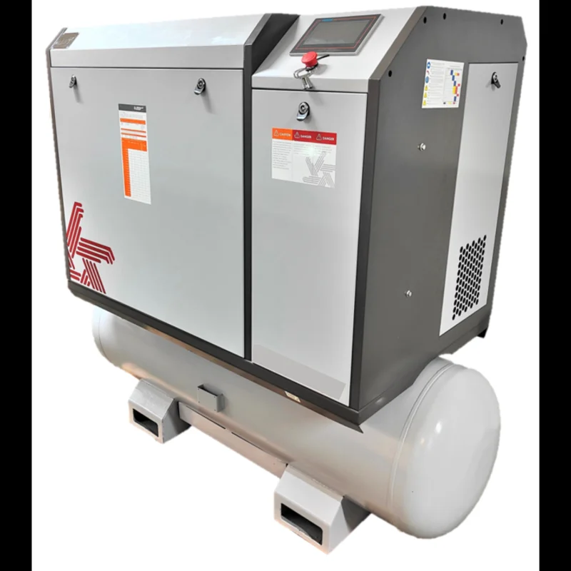 EZ-30PAKVSD Economy Detroit Air Screw Compressor Variable Speed Drive 30Hp / 22Kw 127Cfm 8Bar on 400L Pressure Vessel