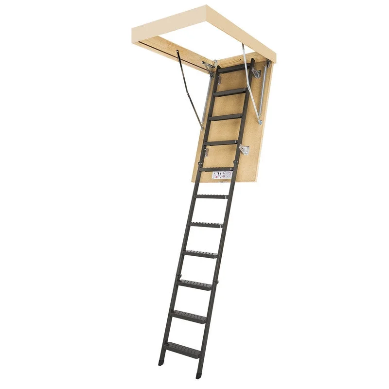 Fakro 280 LMS Powder Coated Metal Loft Ladder With Hatch