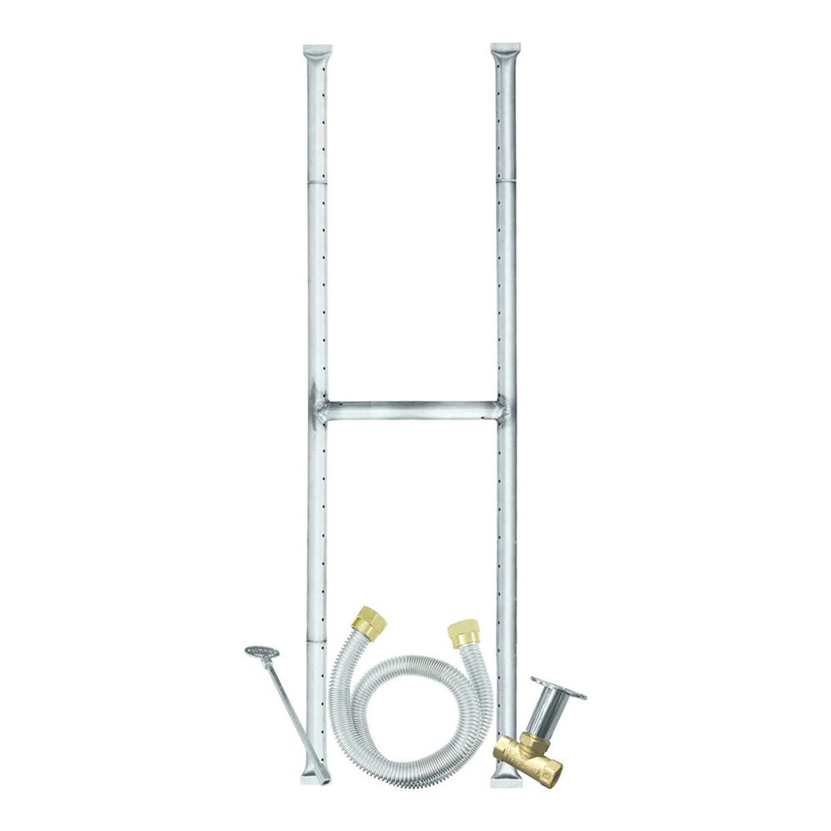Firegear H-Burner Kit, 30" x 6", Natural Gas, Stainless Steel | FG-H-3006SSK