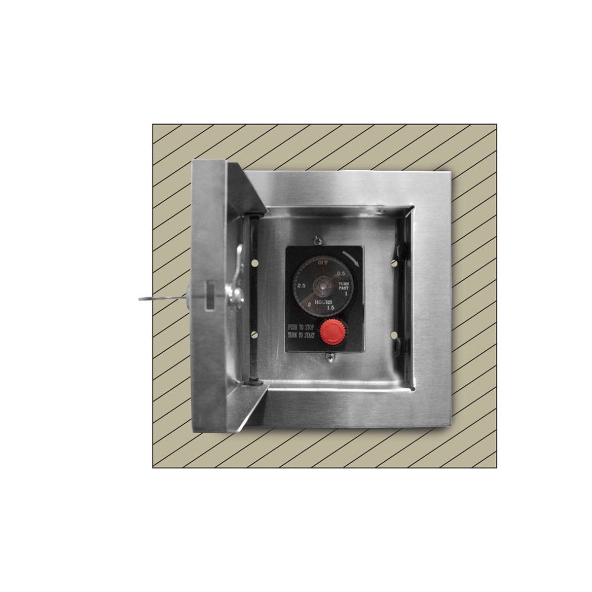 Firegear Locking Cabinet for ESTOP1-0H Timer | ESTOP-LC-KIT