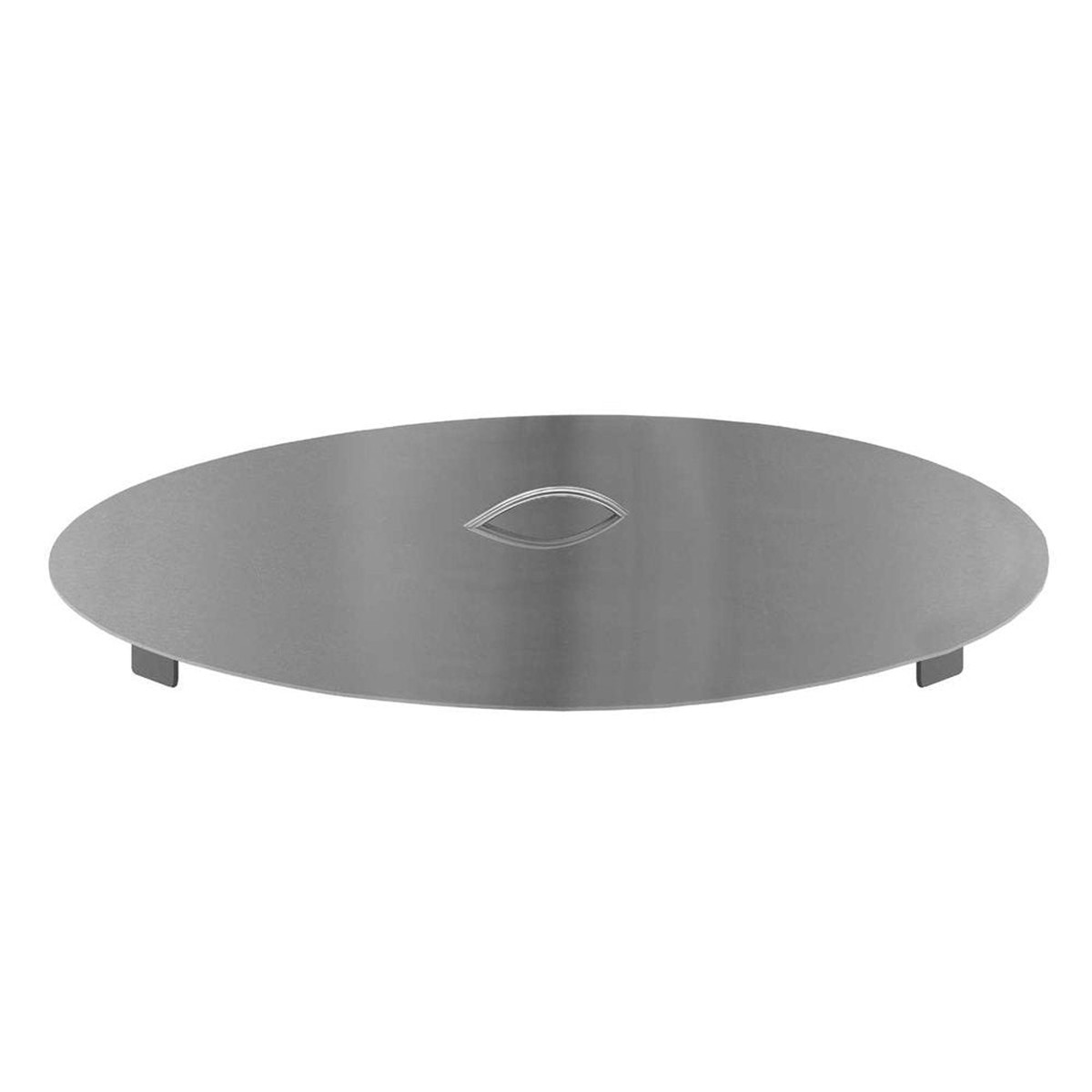 Firegear Round Flat Stainless Steel Lid for 25" Round Fire Pans | LID-25R2