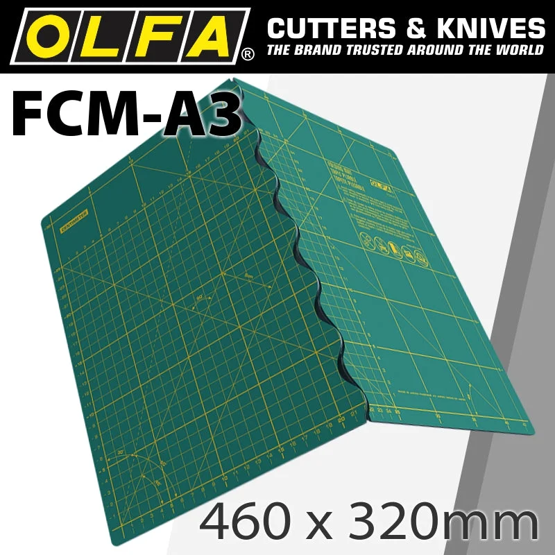 FOLDING MAT FOR ROTARY CUTTERS 460X320X2.0MM