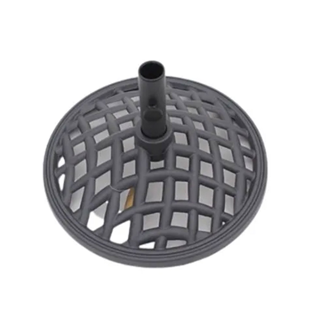 Four Seasons Courtyard Brookfield 19 Inch Cast Iron Umbrella Base, Espresso