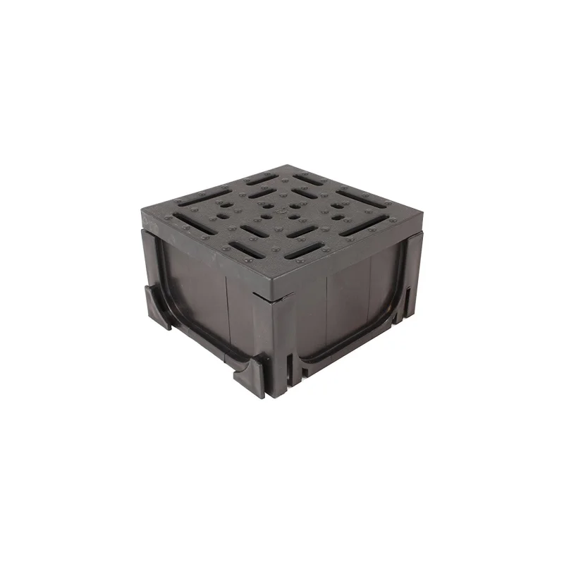 Four-Way Connector for Black Plastic Drain UA-100 Series