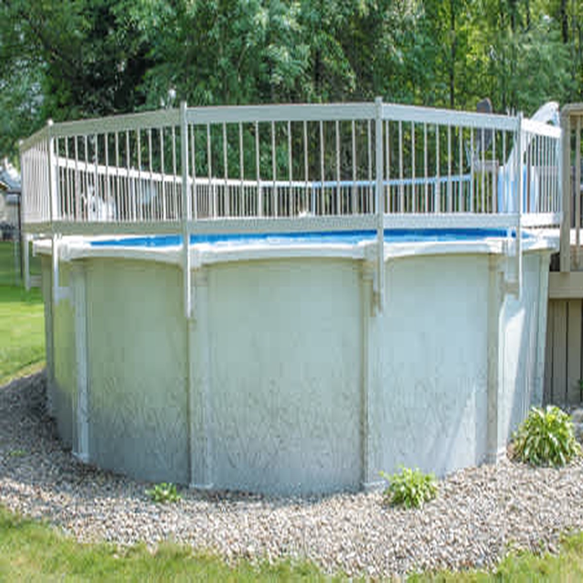 GLI Protect-A-Pool Base Kit A, White | 30-AKIT-WHT