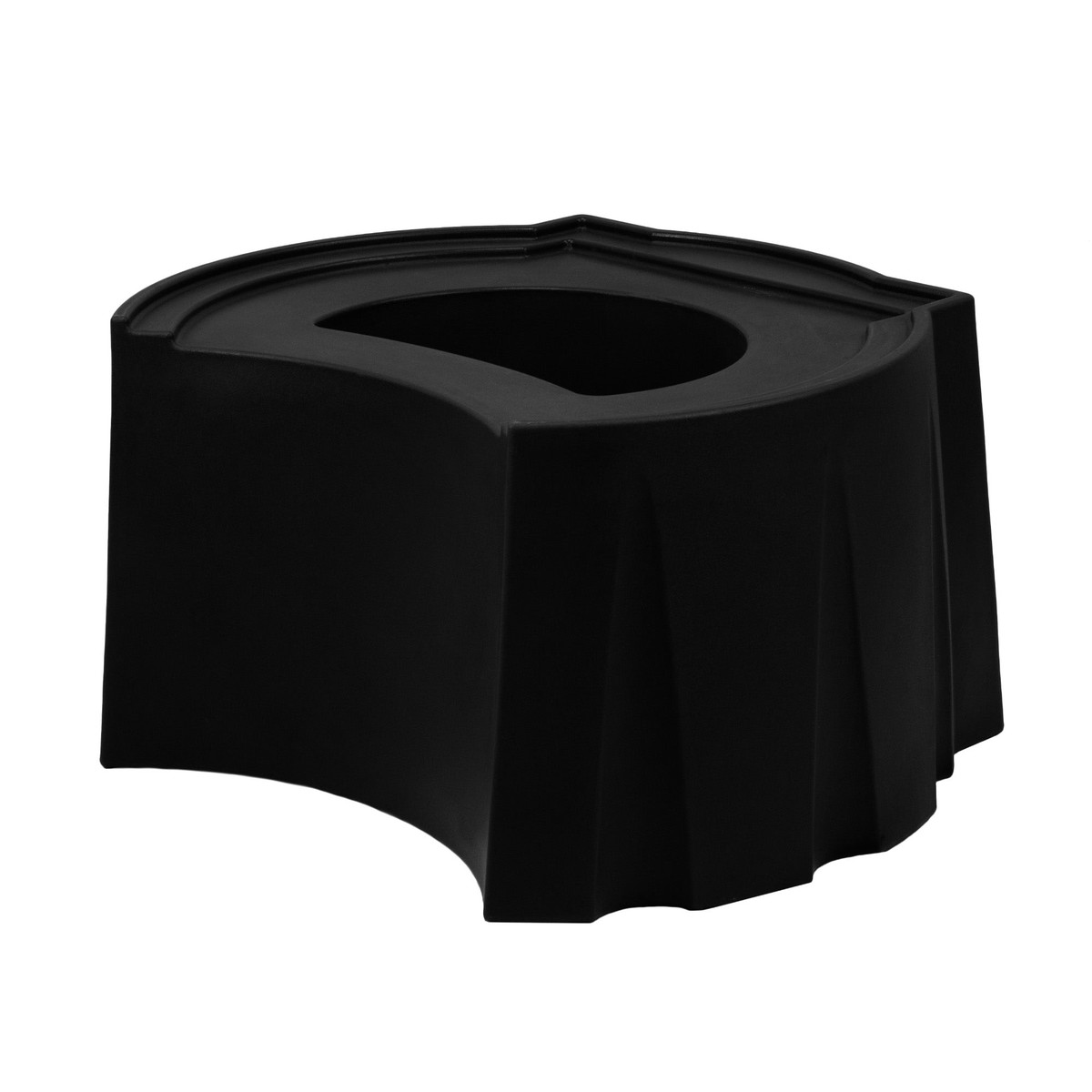 Good Ideas Rain Wizard Universal Rain Barrel Stand, Adds Room for Buckets, Black