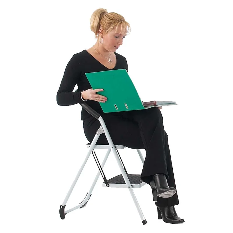 GPC Folding Steps with Foam Handle – 2 Step