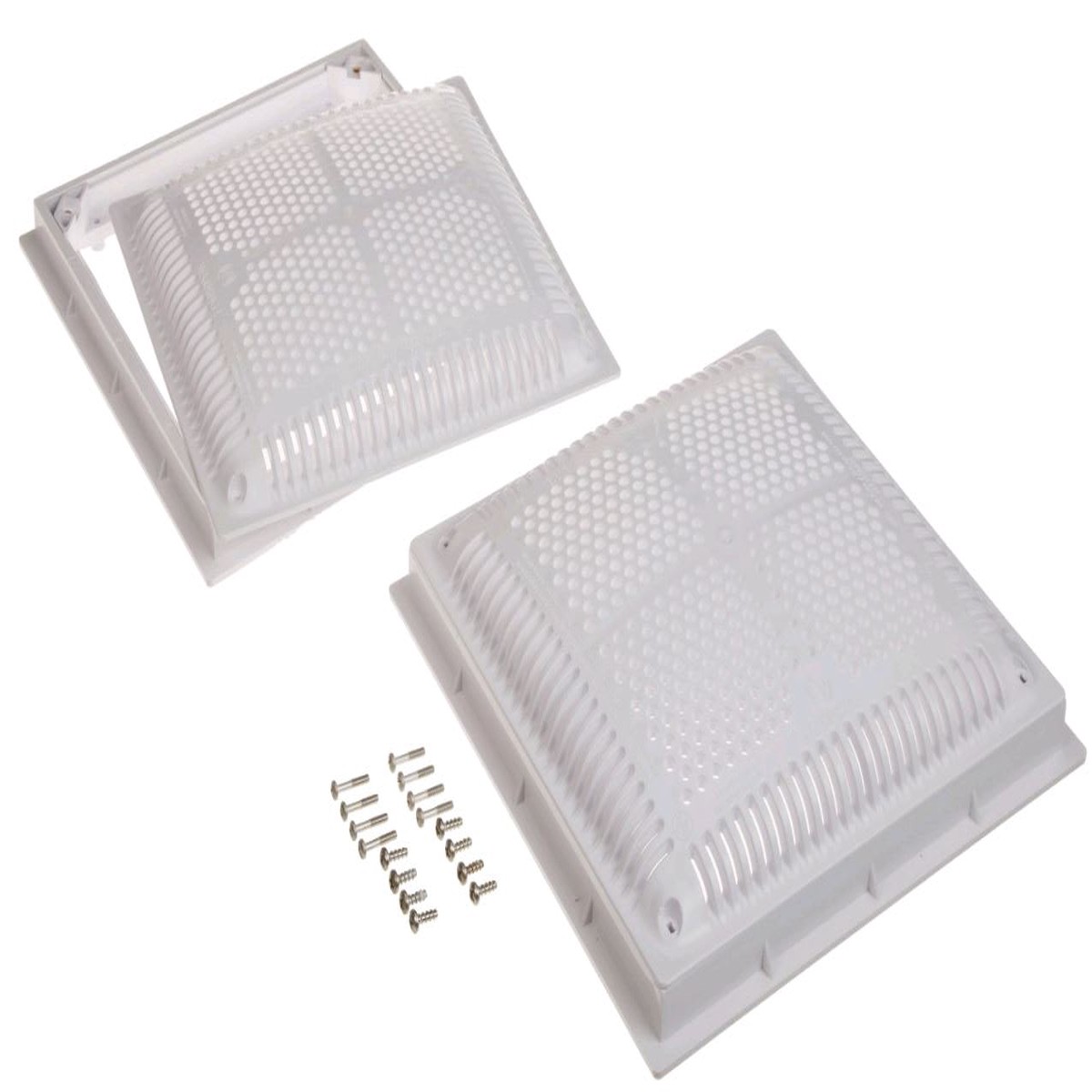Hayward Dual Suction Frame and Cover Assembly, 12 sq in, High Flow | WG1032HF2PAK2