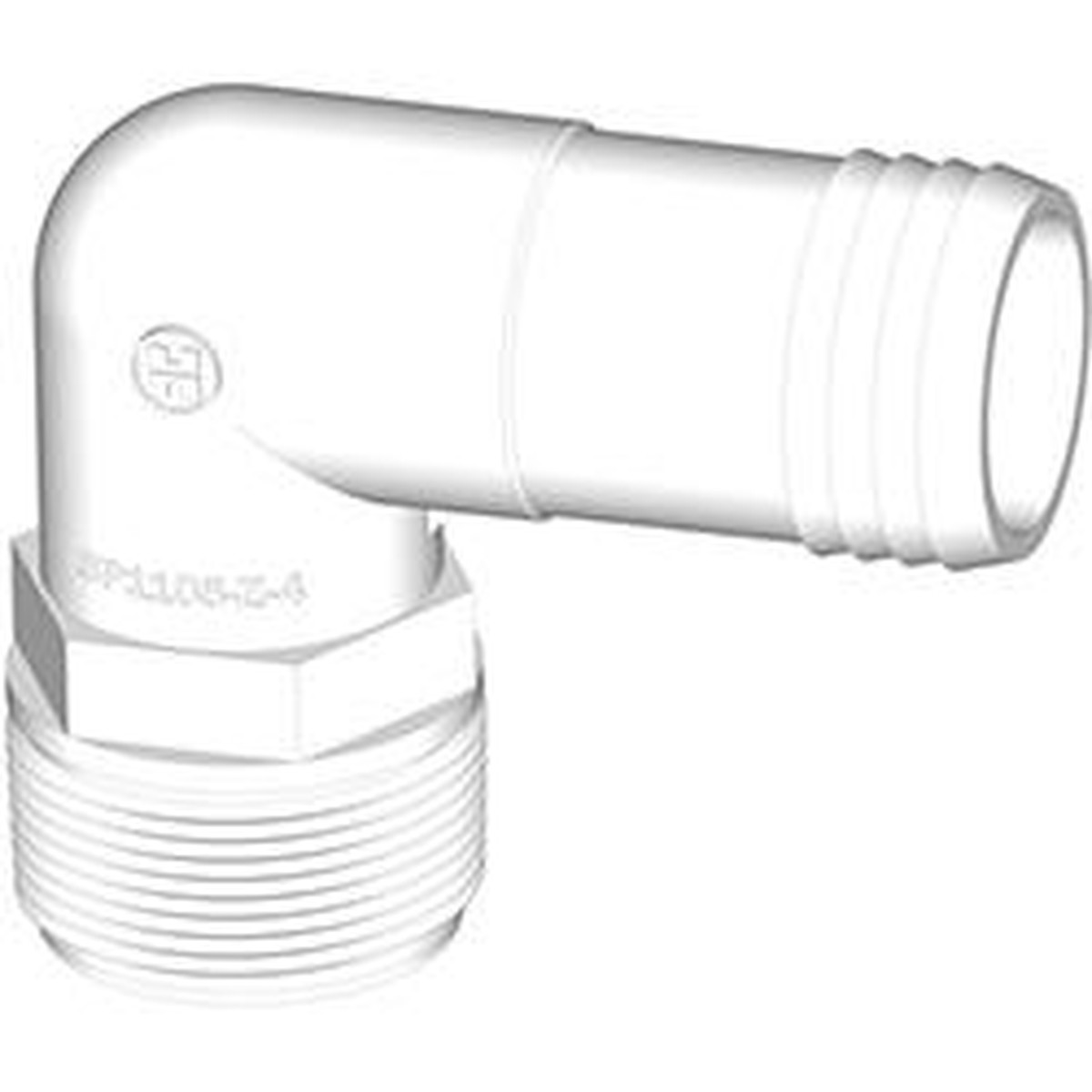 Hayward Elbow Adapter, 1/4" Tap, for CL200, CL220, CL110ABG | SPX1105Z4TC