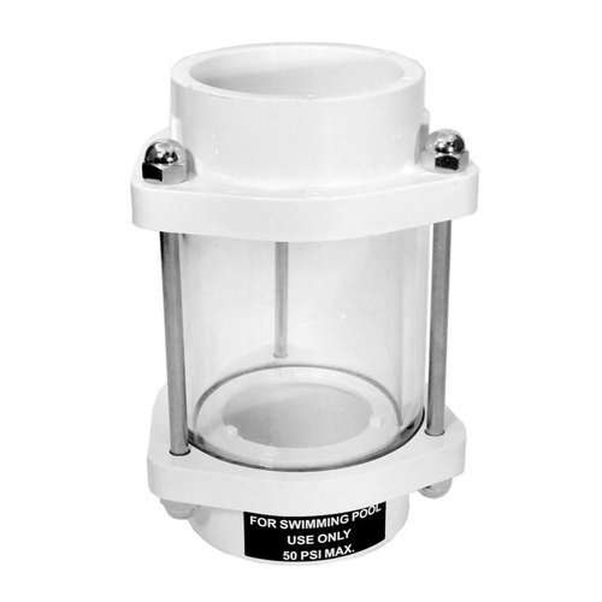 Hayward In-Line Sight Glass, Socket | SP1072S