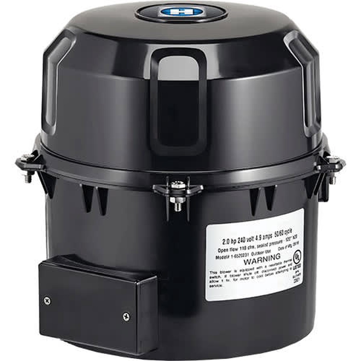 Hayward Spa Air Blower, 2 HP, 230V | SPB202