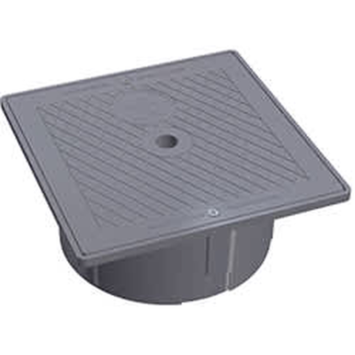 Hayward Square Collar and Cover Assembly, Dark Gray | SPX1082EFDGR
