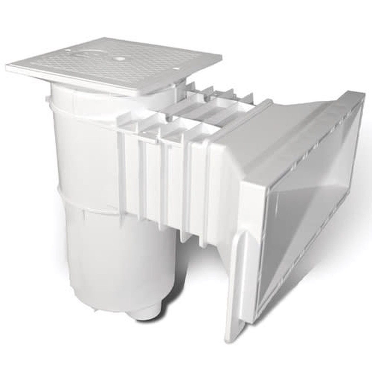 Hayward Wide Track Auto-Skim Skimmer, White | SP10852