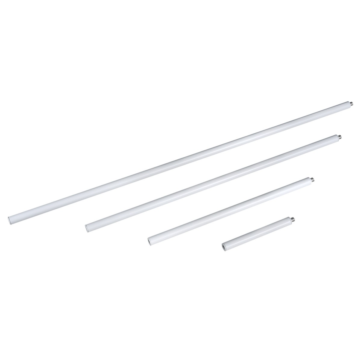 Heatstrip Extension Pole Set, 24", White | THEAC-044