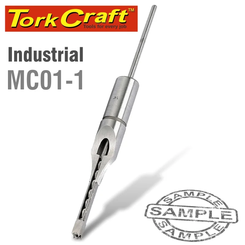 HOLLOW SQUARE MORTICE CHISEL 1/4′ INDUSTRIAL 6.35mm