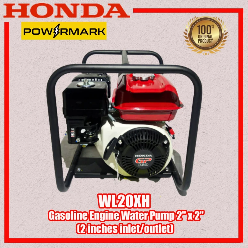 HONDA WL20XH Gasoline Engine Water Pump 2″ x 2″ (2 inches inlet/outlet)