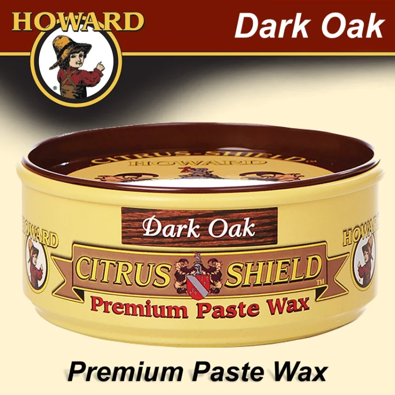 HOWARD DARK OAK CITRUS-SHIELD PASTE WAX 11 OZ.