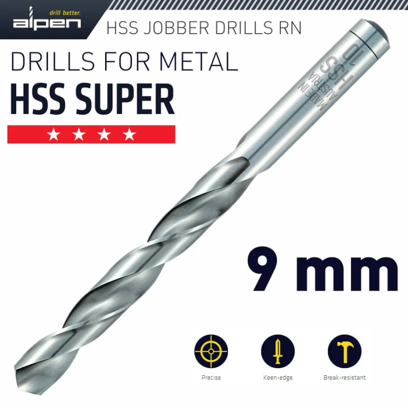 HSS SUPER DRILL BIT 9MM