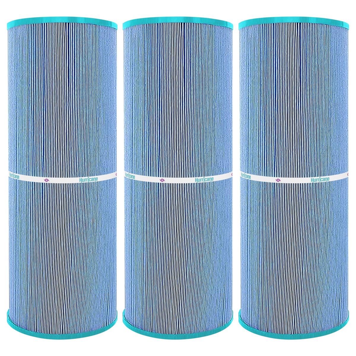 Hurricane 3 Pack HF5374-01M Elite Aseptic Pool Spa Filter Cartridge Replacement