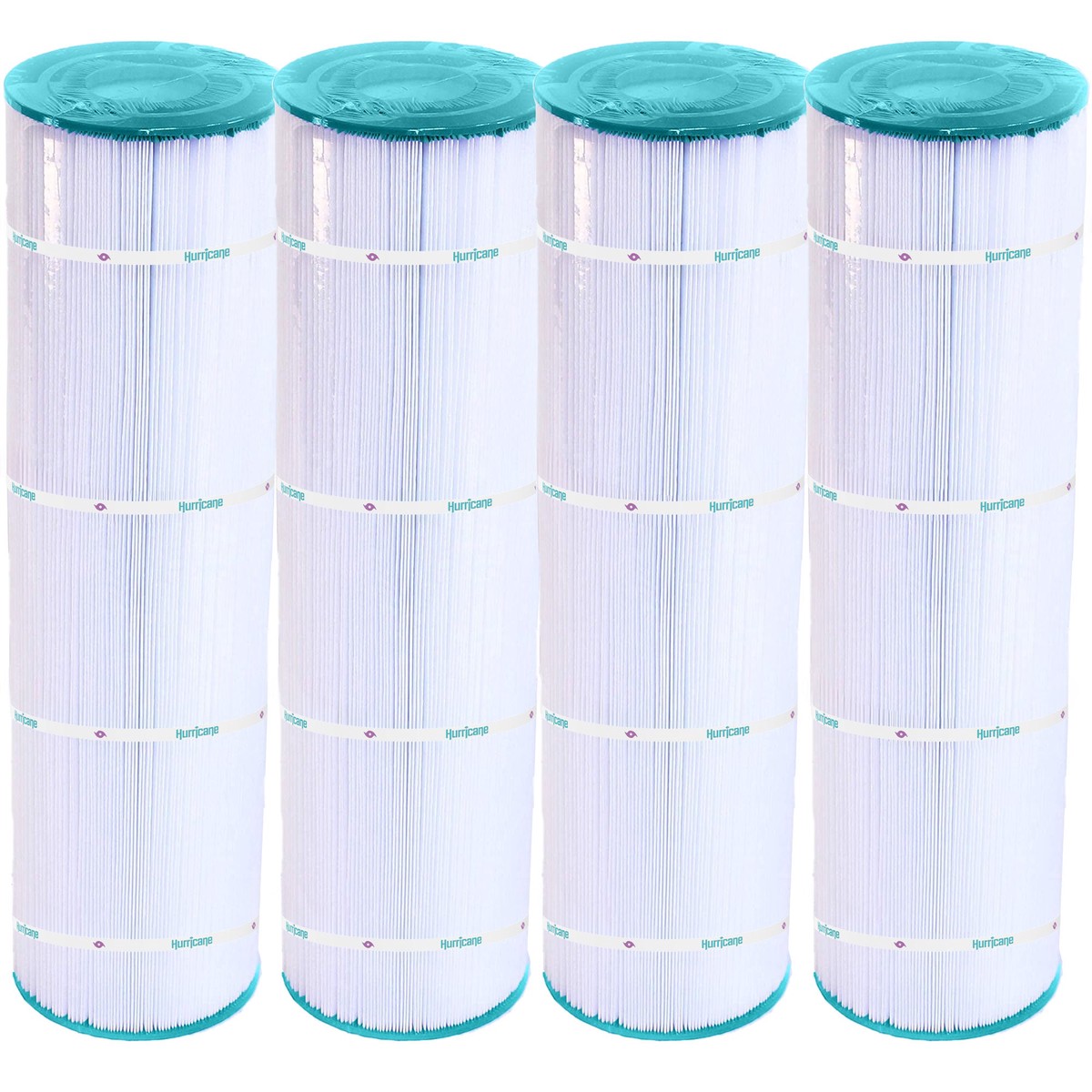Hurricane 4 Pack HF7489-04 Advanced Pool and Spa Filter Cartridge Replacement