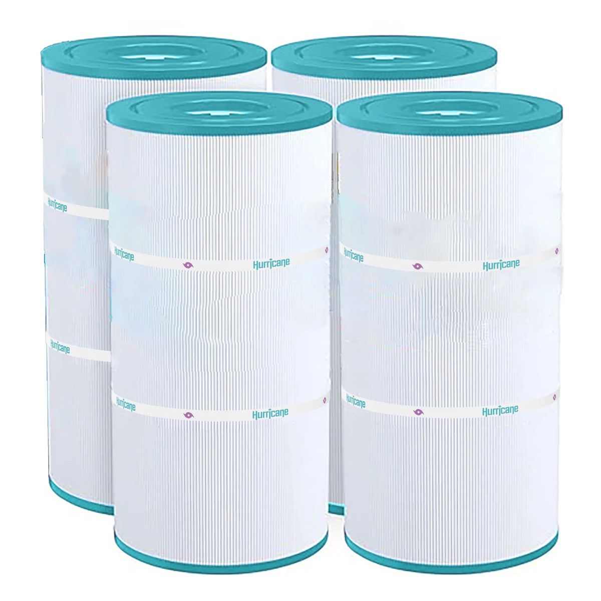 Hurricane Filters HF7458 Pool Filter Cartridge for Pleatco, Unicel, 4 Pack