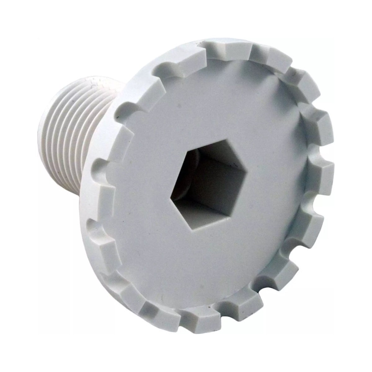 HydroAir High Output Air Injector Body, White | 31-9201WHT