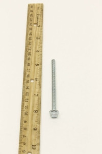 Genie Lift Part # 228862GT - 1/4-20 3.5 ZNC SER FLANGE BOLT, EA