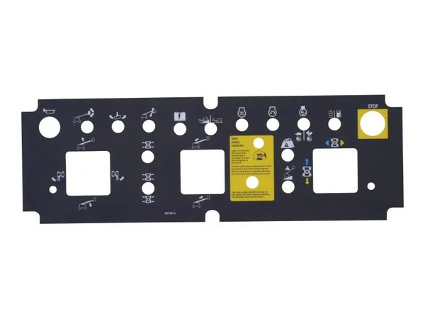 JLG Part # GN82762 | GN-DECAL,PLAT CTRL PANEL S80, EA
