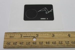 Genie Lift Part # 826632GT - DECAL, GEN PBOX, TIER IV,S40, EA