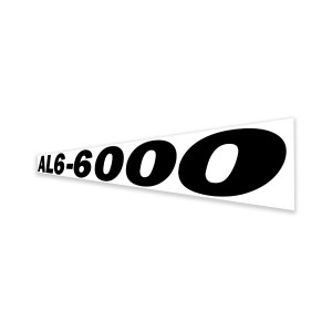 Genie Lift Part # 1254664GT - DECAL,COSM,AL6-6000,BLK, EA