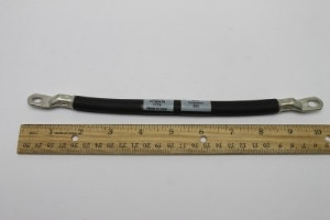 Genie Lift Part # 1257055GT - CABLE ASSY., BATT. 12" BLACK, EA