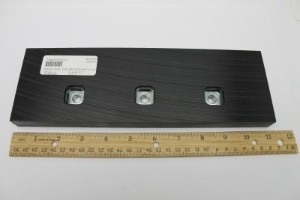Genie Lift Part # 825542GT - WEAR PAD, 280 MM X 90 MM X 3/4 IN, EA
