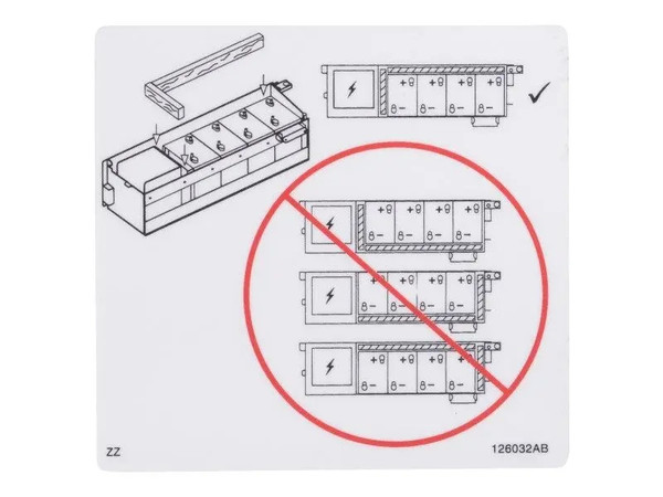 JLG Part # SJ126032 | SJ-DECAL, WARNING WOOD SPACERS, EA