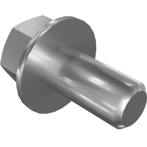 Genie Lift Part # 1268227GT - SCREW, 1/4-20 X .5 HW TF, PATC, EA