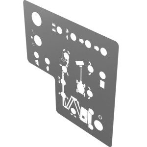 Genie Lift Part # 1253845GT - DECAL,GROUND CONTROL BOX Z62, EA
